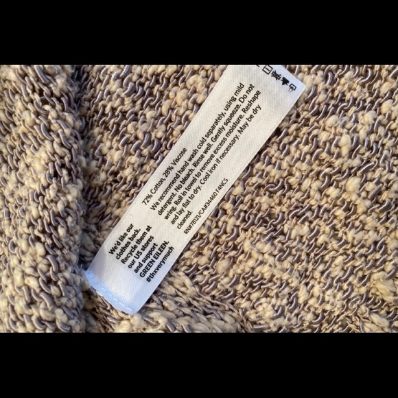 Eileen Fisher Cotton/Viscose Cardigan Sweater - Picture 6 of 8